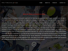 Tablet Screenshot of fiducia.ca