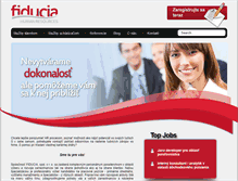 Tablet Screenshot of fiducia.sk
